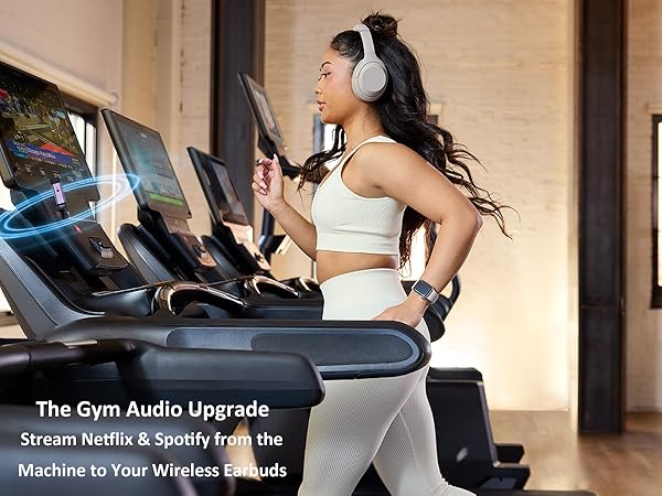 Bluetooth Transmitter for Gym Machine Entertainment System