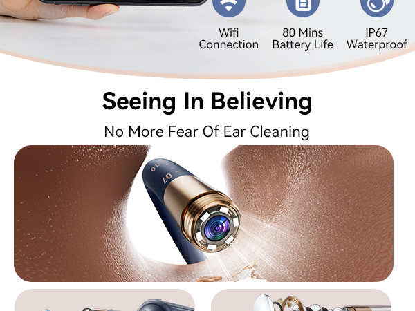 ear cleaner with camera