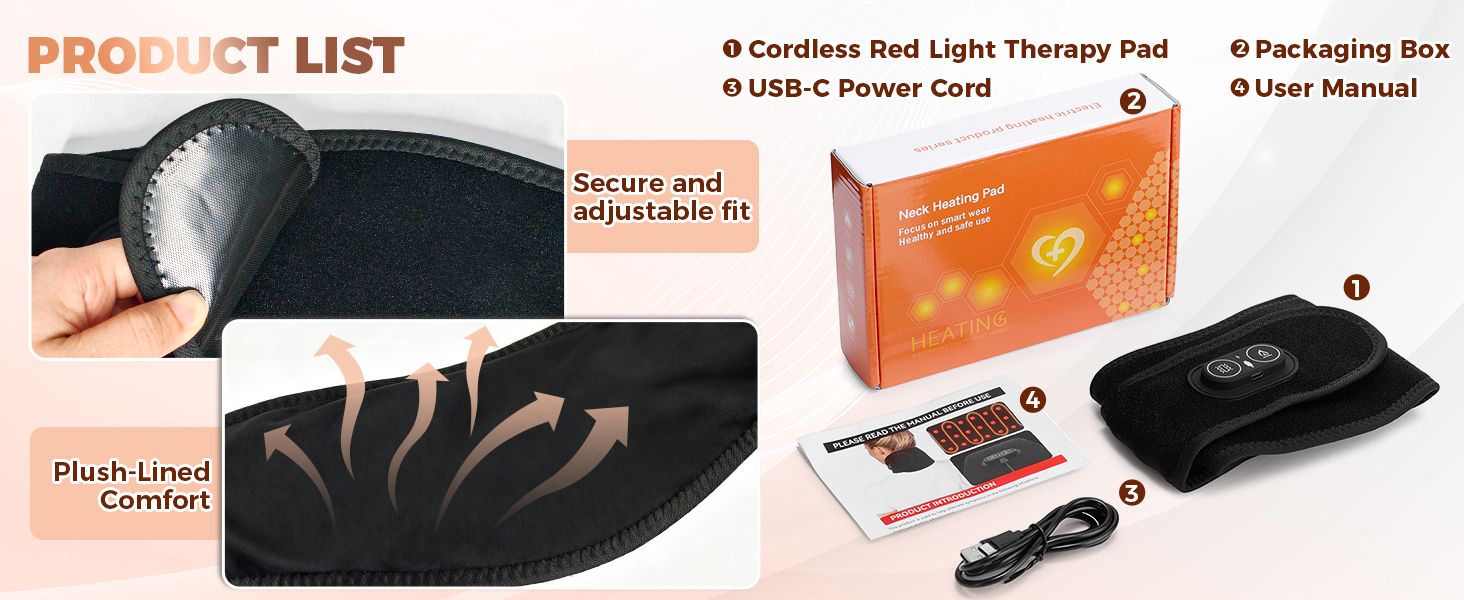 heating pad for neck