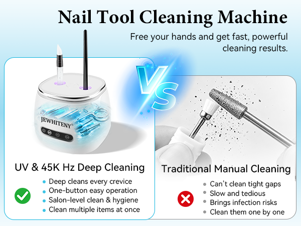 Nail Tool Cleaning Machine