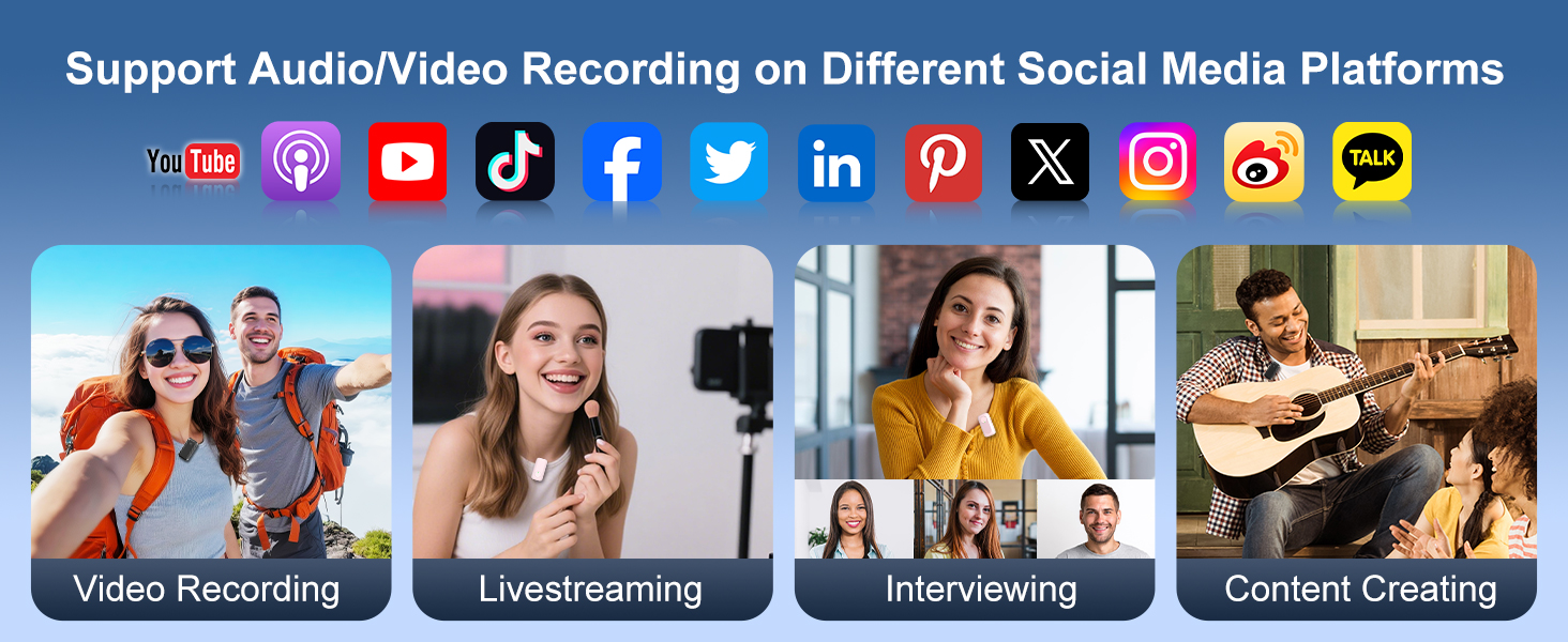 Wireless Microphones Mini