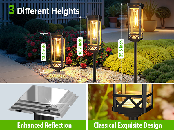 solar lights outdoor waterproof