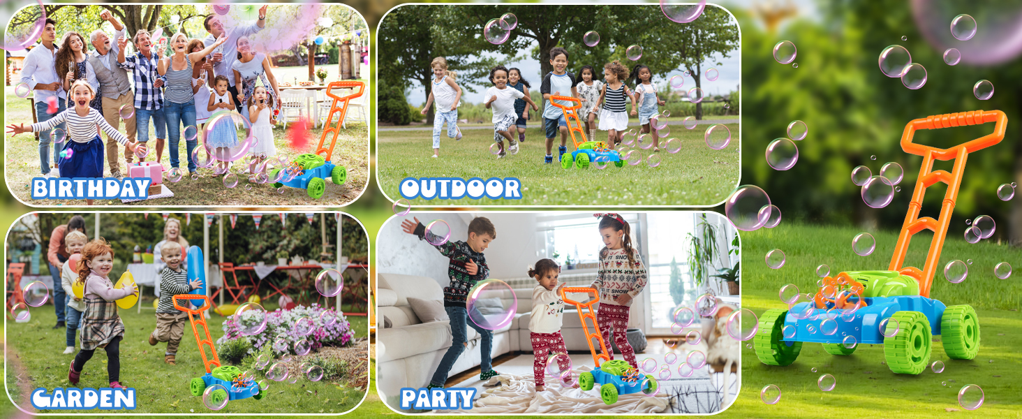 Tons of Colorful Bubbles