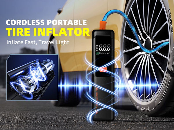 car tire pump inflator