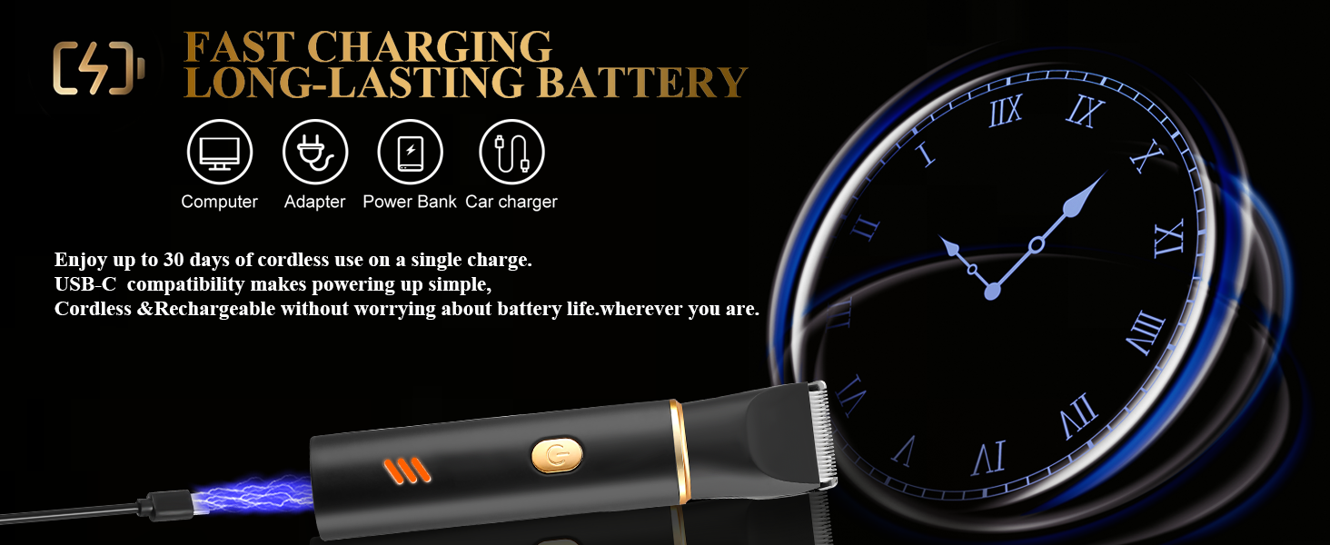 rechargeable nose hair trimmer