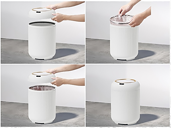 smart trash can