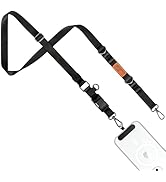 LIUGX Crossbody Phone Lanyard with FIDLOCK Magnetic Buckle SLIDER - Quick Release Buckle, Multifu...