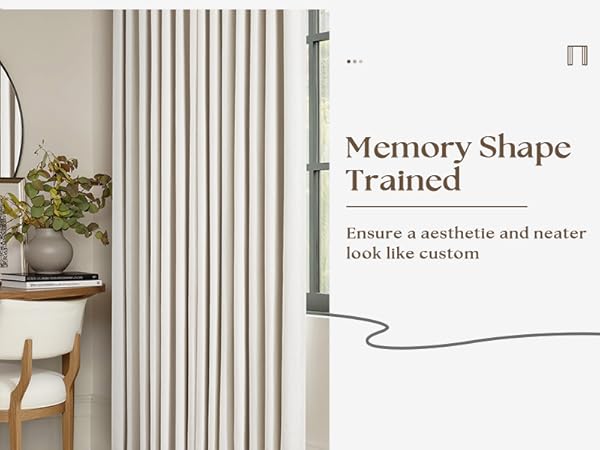 blackout linen curtain