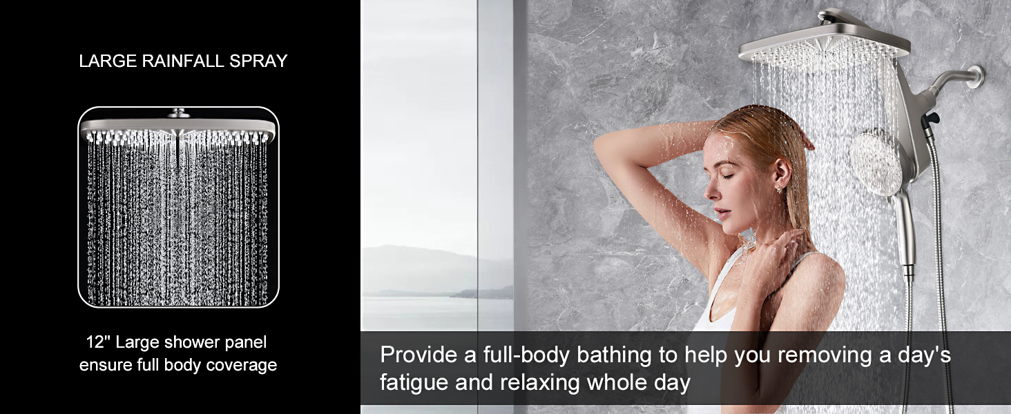 high pressure shower head