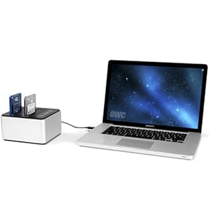 OWC Drive Dock USB-C Dual Drive Bay Solution, USB 3.1 Gen 2, for Mac and PC, (OWCTCDRVDCK)