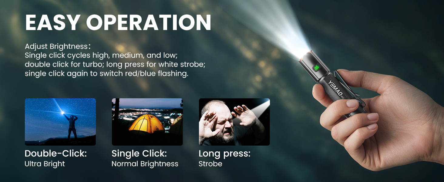 mini flashlight rechargeable