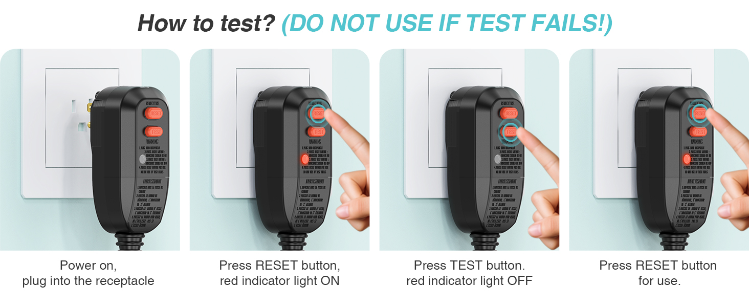 gfci replacement plug