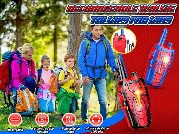 Rechargeable Walkie Talkies Toys