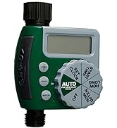 Orbit 62061Z Single-Outlet Hose Watering Timer, 1 Outlet, Green