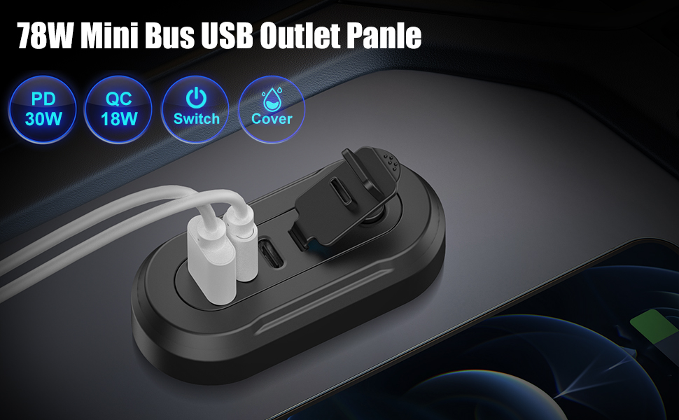 12v usb outlet