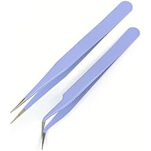 Purple Stainless Tweezers