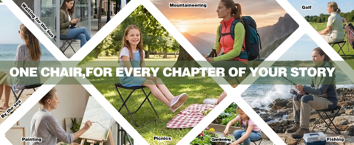 portable folding stool travel stool camp stool collapsible chair stool camdoor portable chair