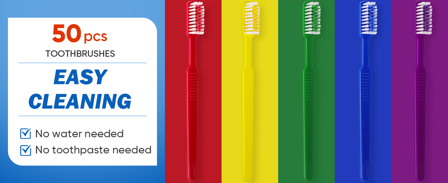 disposable toothbrushes with toothpaste