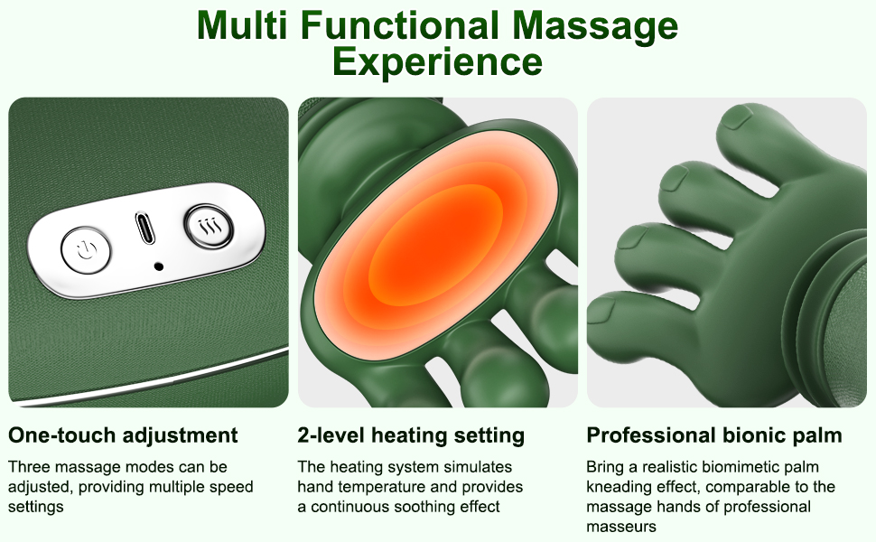 neck massager with hands