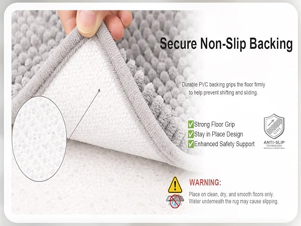 Non Slip Backing