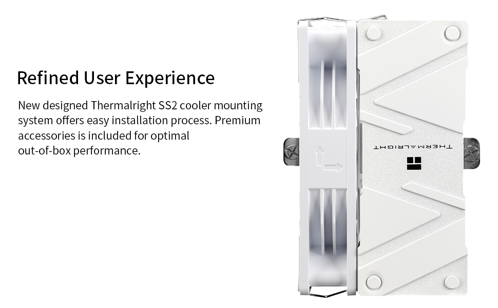 AS120 EVO WHITE ARGB cpu cooelr