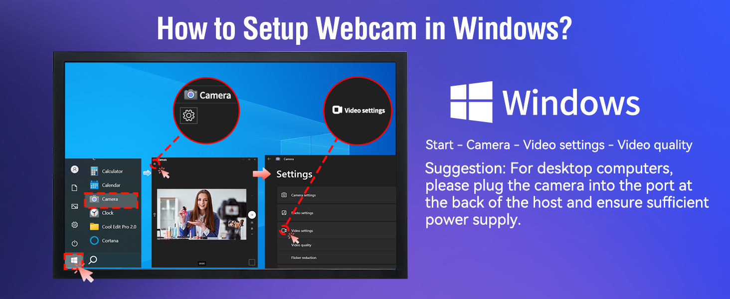 webcams computer webcam web camera for laptop gaming webcam webcam usb c facecam zoom camera