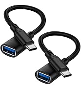 USB C to USB A Adapter Cable for Samsung Galaxy S26 Ultra S26 S26+ 25 Ultra/FE 24+ S23 S22 S21 A0...