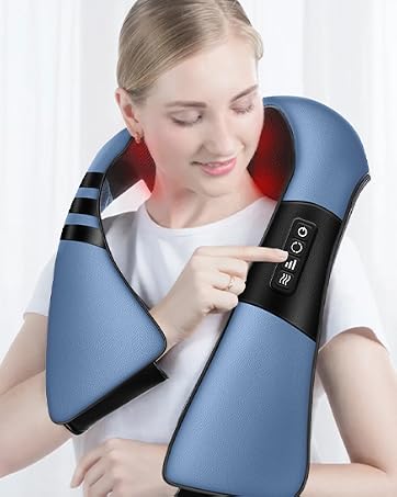 heated neck and shoulder massager