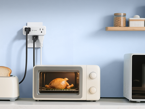 kitchen wall plug extender