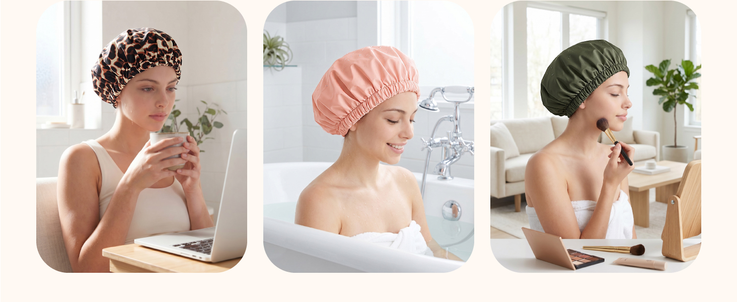 hair cover for shower