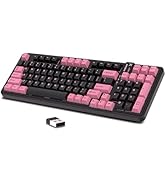 AUSDOM 98Pro Wireless Mechanical Keyboard, Triple Mode Hot-swappable Gaming Keyboard with Bluetoo...