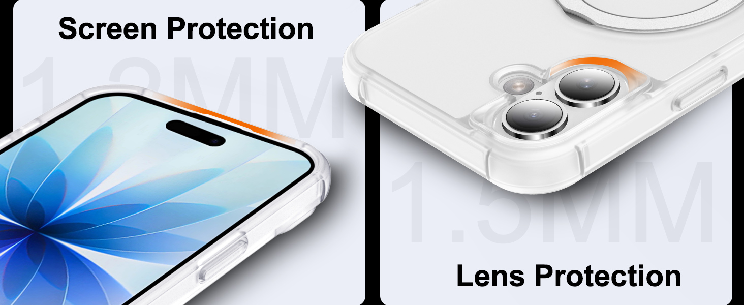 iPhone case with stand magsafe ring magnetic
