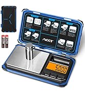 ACCT Precision Pocket Scale, 200gx0.01g Jewelry gram Scale, Digital Food Scale with LCD Display, ...
