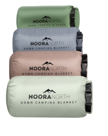 Noora North down camping blankets stuff sacks
