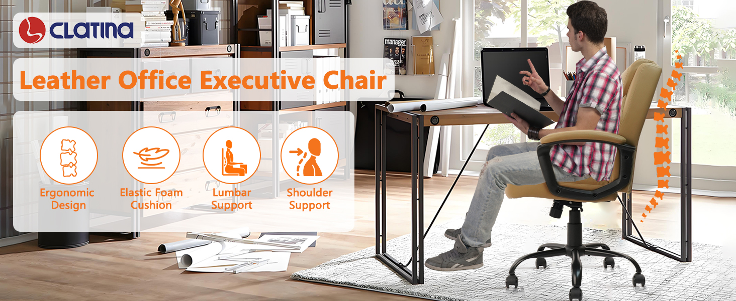 Brown Office Chair