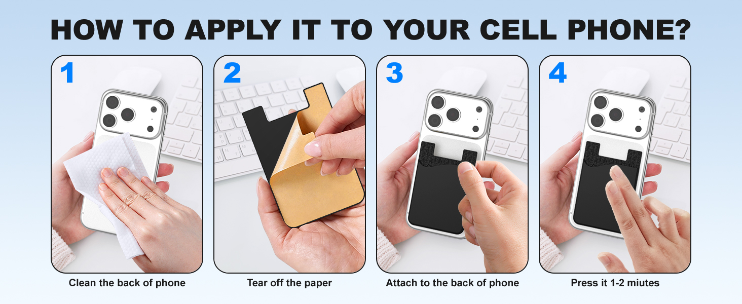 stick on phone wallet