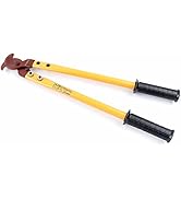 Cable Cutter,Knoweasy LK-250 Cable Bolt Cutter and Wire Cutter with Long Labor Saving Arms for Co...