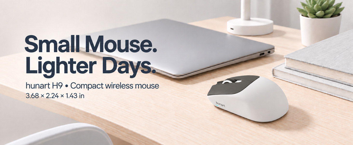 H9 Compact wireless mouse