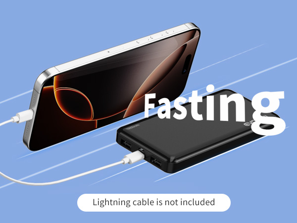 Faster charging portable charger