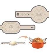 Silicone Bread Sling, Easy Clean Reusable Baking Mat With Extra Long Handles for Dutch Oven, Tran...