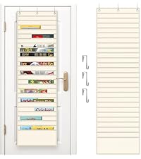 Over The Door Stuffed Animal Storage, Cotton Toy Organizer for Storage Plush Toys,Baby Supplies, Stu...