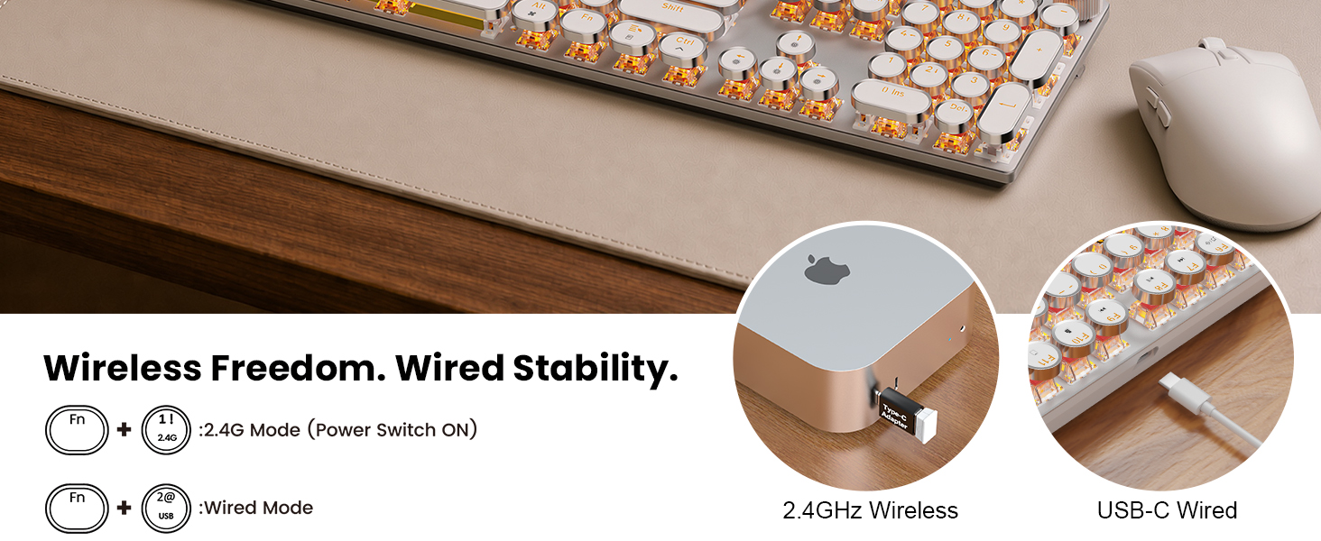 Wireless Freedom. Wired Stability.