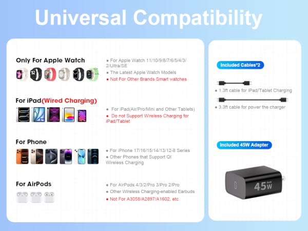 travel charger for apple multi devices