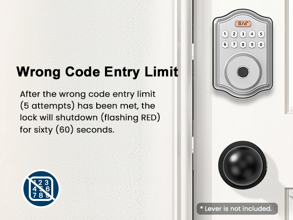 keyless door locks for front door