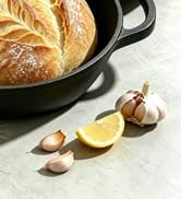 Cast Iron Bread Oven 6QT, Sourdough Bread Baking Pan with Lid | For crispy sourdough at home - do...