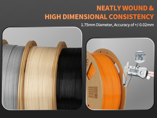 Rapid PETG Filament 1KG High Speed 30-600mm/s 3D Printer Filament PETG 1.75mm 