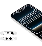 Front Camera Cover Compatible for iPhone 17/17 Air/17Pro/17Pro Max/16/16Plus/16Pro/16Pro Max/15/1...