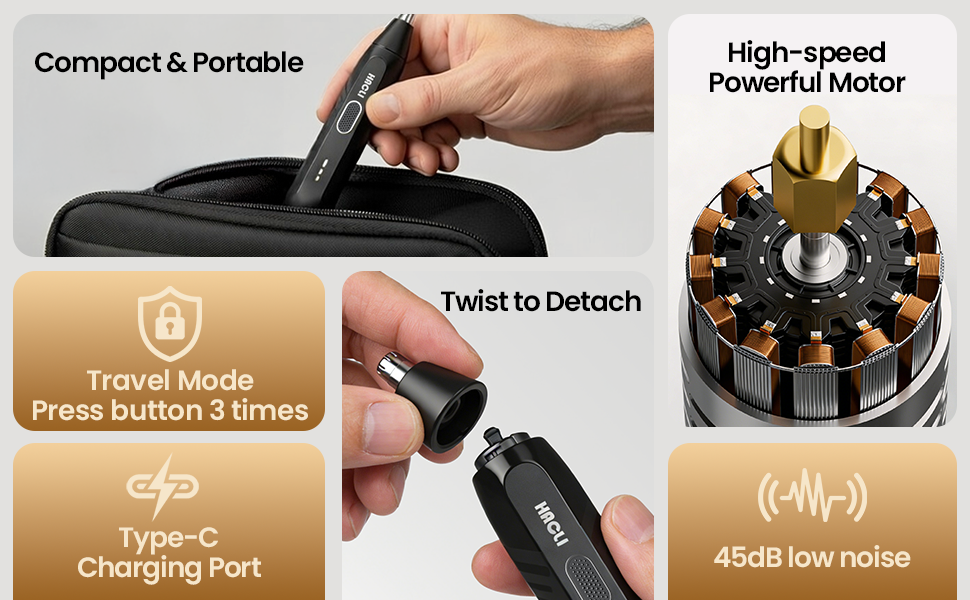 electric nose hair trimmer