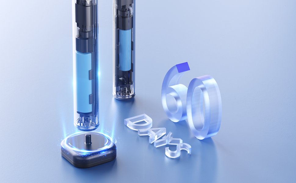 Battery Powered Electric Toothbrush One Charge for 60 Days