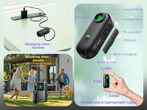 mini body camera